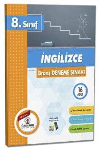 8. Sınıf İngilizce Branş Deneme Sınavı - 1