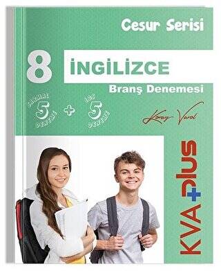 8. Sınıf İngilizce Cesur Serisi Branş Denemesi - 1
