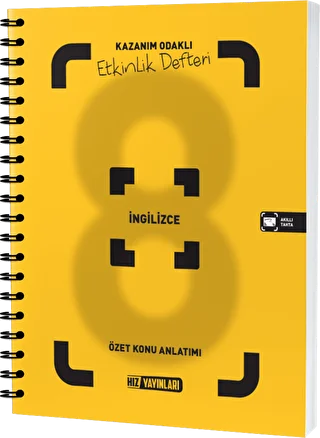 8. Sınıf İngilizce Etkinlik Defteri - 1