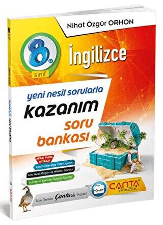 8. Sınıf İngilizce Etkinlikli Kazanım Soru Bankası - 1