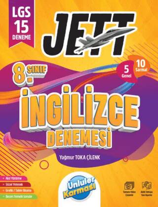 8. Sınıf İngilizce Jett 15`li Branş Denemeleri - 1