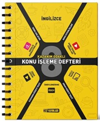 8. Sınıf İngilizce Kazanım Odaklı Konu İşleme Defteri - 1