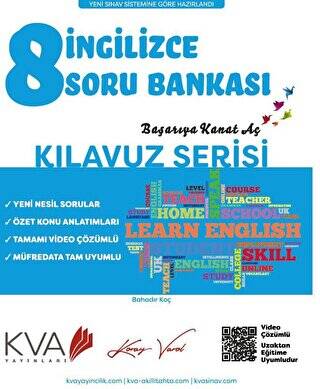 8. Sınıf İngilizce Kılavuz Serisi Soru Bankası - 1