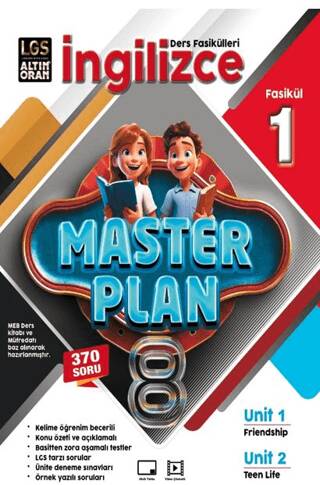 8. Sınıf İngilizce Master Plan 1. Fasikül - 1