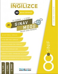 8. Sınıf İngilizce Sınav Modu 20 Deneme - 1