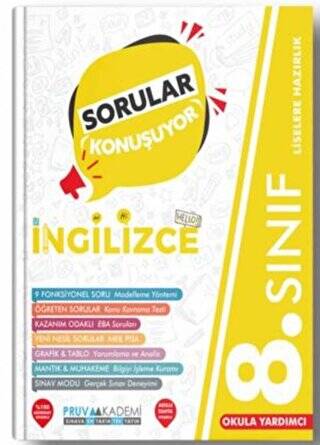 8. Sınıf İngilizce Sorular Konuşuyor - 1