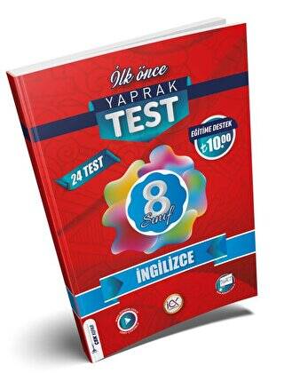 8. Sınıf İngilizce Yaprak Test - 1