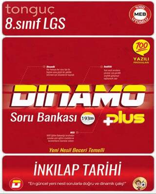 8. Sınıf İnkılap Tarihi Dinamo Soru Bankası - 1