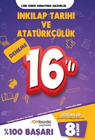 8. Sınıf İnkılap Yeni Nesil Branş Denemeleri - 1