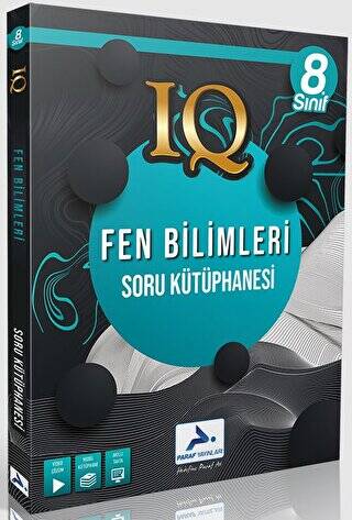 8. Sınıf IQ Fen Bilimleri Soru Kütüphanesi Paraf Yayınları - 1