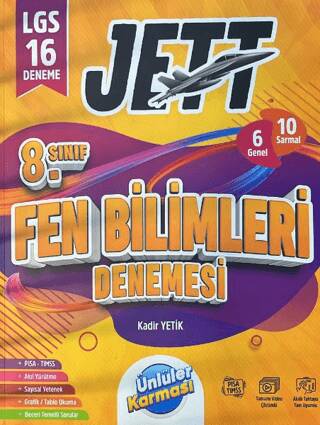 8. Sınıf Jett Fen Bilimleri 16 Deneme - 1