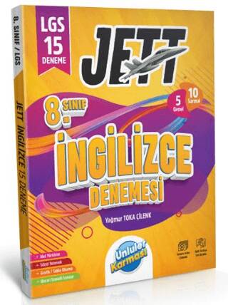 8. Sınıf Jett İngilizce 15 Deneme - 1