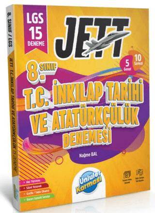 8. Sınıf Jett T.C İnkılap Tarihi ve Atatürkçülük 15 Deneme - 1