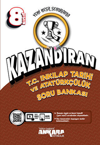 8. Sınıf Kazandıran T.C İnkılap Tarihi ve Atatürkçülük Soru Bankası - 1
