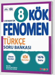 8. Sınıf KÖK Türkçe Soru Bankası - Fenomen Yayınları
