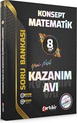 8. Sınıf Konsept Matematik Kazanım Avı Soru Bankası - 1