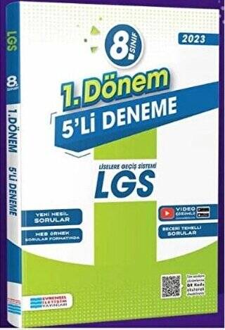 8. Sınıf LGS 1. Dönem 5 li Deneme - 1