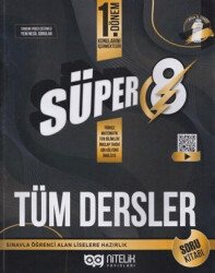 8. Sınıf LGS 1. Dönem Tüm Dersler Süper Soru Kitabı - 1