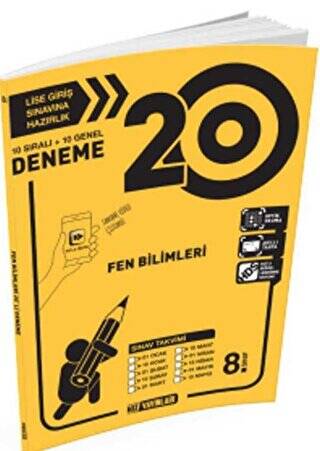 8. Sınıf LGS 20`li Fen Bilimleri Deneme - 1