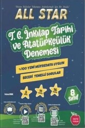 8. Sınıf LGS All Star TC İnkılap Tarihi ve Atatürkçülük Deneme - Newton Yayınları