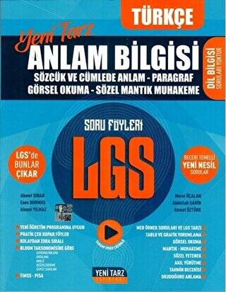 8. Sınıf LGS Anlam Bilgisi Soru Föyleri - 1