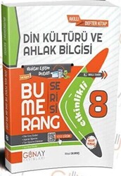 8. Sınıf LGS Din Kültürü ve Ahlak Bilgisi Bumerang Serisi Etkinlikli Akıllı Defter - 1