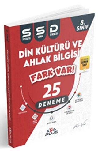 8. Sınıf LGS Din Kültürü ve Ahlak Bilgisi Fark Var 25 Deneme - 1