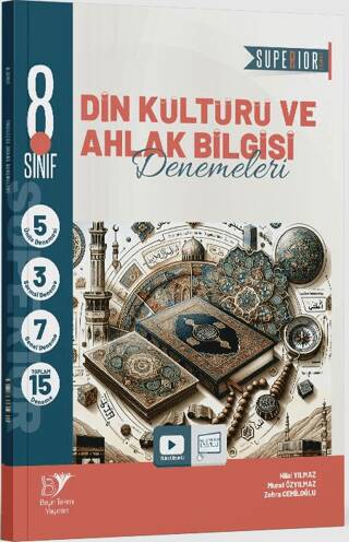 8. Sınıf LGS Din Kültürü ve Ahlak Bilgisi Superıor 15 li Deneme - 1