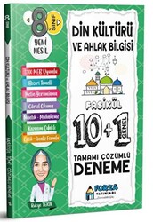 8. Sınıf LGS Din Kültürü ve Ahlak Bilgisi Tamamı Çözümlü Fasikül 10 Branş 1 Genel Deneme - 1