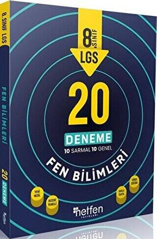 8. Sınıf LGS Fen Bilimleri 20 Deneme - 1