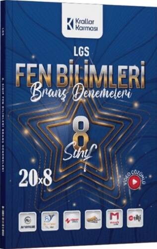 8. Sınıf LGS Fen Bilimleri 20 x 8 Branş Denemeleri - 1