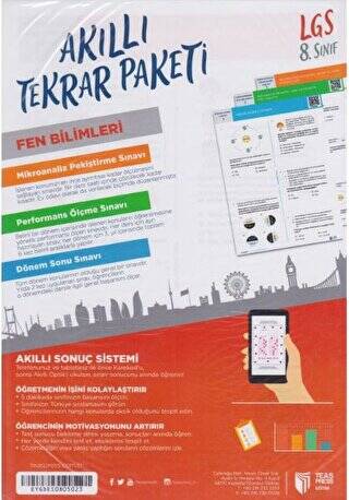 8. Sınıf LGS Fen Bilimleri Akıllı Tekrar Paketleri - 1