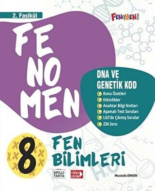 8. Sınıf LGS Fen Bilimleri Dna ve Genetik Kod 2. Fasikül - 1