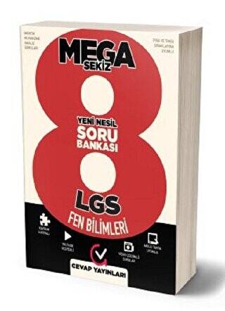 8. Sınıf LGS Fen Bilimleri Yeni Nesil Soru Bankası Mega Sekiz - 1