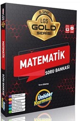 8. Sınıf LGS Gold Serisi Matematik Soru Bankası - Ünlüler Karması