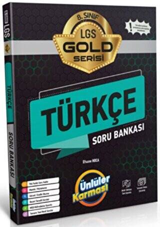 8. Sınıf LGS Gold Türkçe Soru Bankası - 1