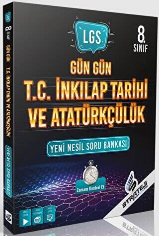 8. Sınıf LGS Gün Gün T.C. İnkılap Tarihi ve Atatürkçülük Yeni Nesil Soru Bankası - 1