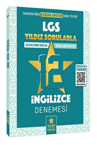 8. Sınıf LGS İngilizce 12 Deneme - 1