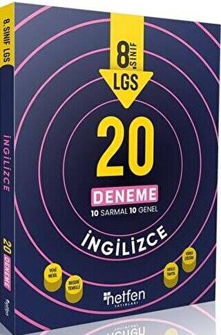 8. Sınıf LGS İngilizce 20 Deneme - 1