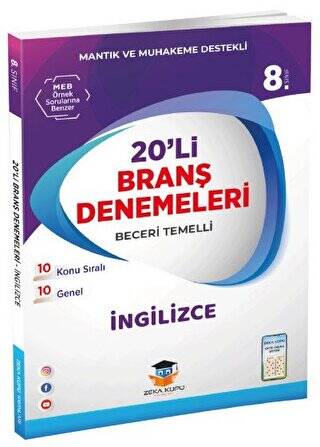 8. Sınıf LGS İngilizce 20 Deneme - 1