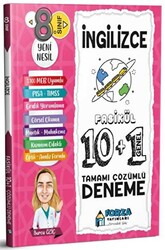 8. Sınıf LGS İngilizce Tamamı Çözümlü Fasikül 10 Branş 1 Genel Deneme - 1