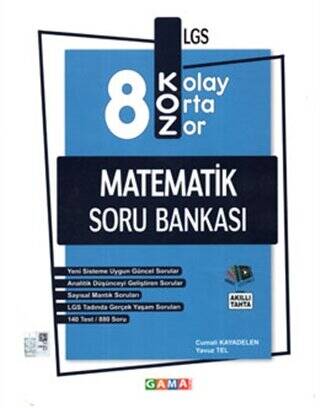 8. Sınıf LGS Koz Matematik Soru Bankası - 1