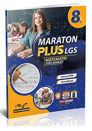 8. Sınıf LGS Maraton Plus Matematik Soru Bankası - 1