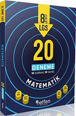 8. Sınıf LGS Matematik 20 Deneme - 1