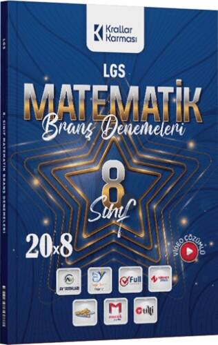 8. Sınıf LGS Matematik 20 x 8 Branş Denemeleri - 1