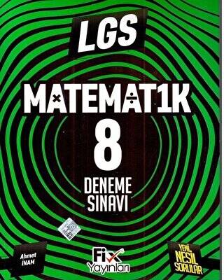 8. Sınıf LGS Matematik 8 Denemeleri - 1