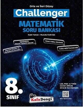 8. Sınıf LGS Matematik Challenger Soru Bankası - 1