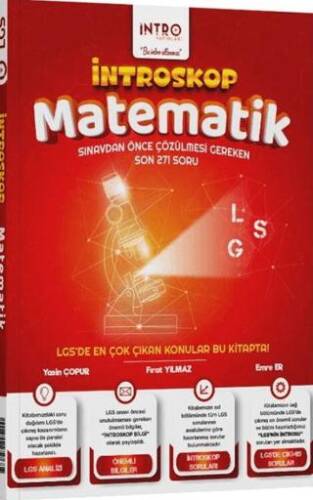 8. Sınıf LGS Matematik İntroskop Soru Bankası - 1