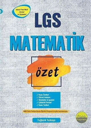 8. Sınıf LGS Matematik Özet - 1