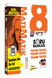 8. Sınıf LGS Matematik Yıl Boyu Soru Bankası - Yargı Yayınevi